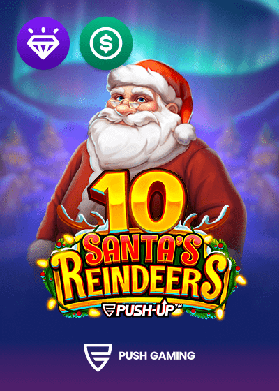 10 Santas Reindeers
