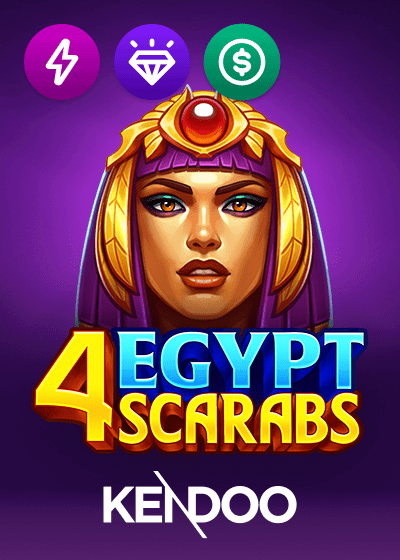 4 Egypt Scarabs