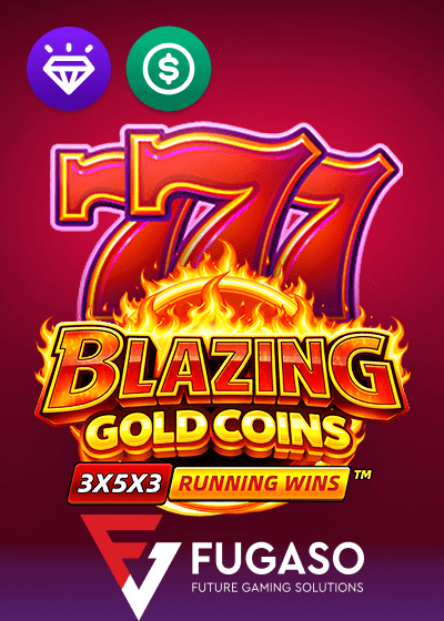 Blazing Gold Coins RUNNING WINS