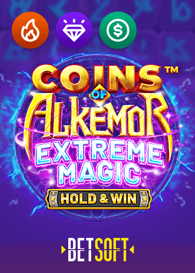 Coins of Alkemor Extreme Magic Hold And Win